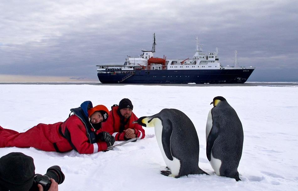 Seit ein paar Jahren haben verschiedene Umweltschutzorganisationen und die CCAMLR-Mitgliedstaaten versucht, Meeresschutzgebiete im Rossmeer einzurichten, vor allem für die Fische und die Königs- und Eselspinguine. Doch alle Vorschläge wurden abgewiesen. Foto: Oceanwide Expeditions