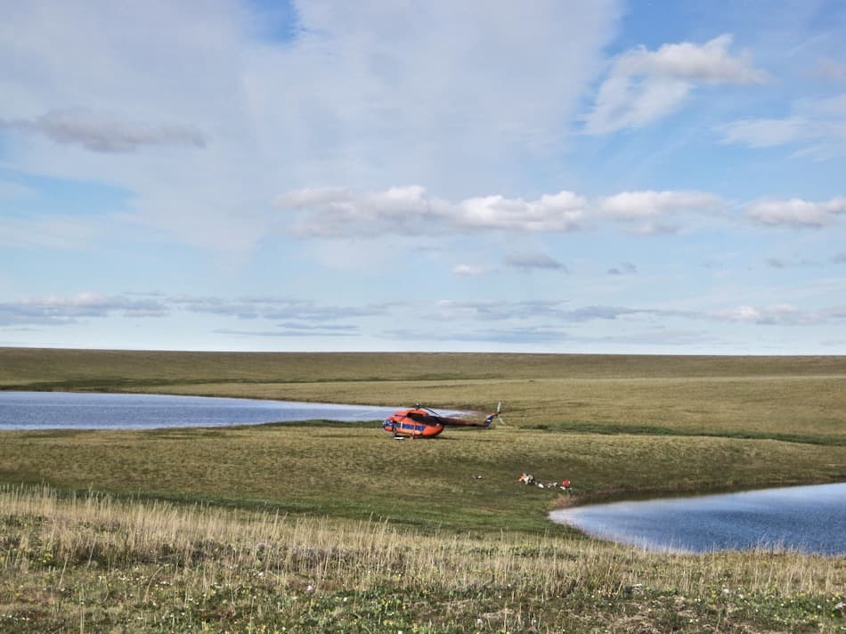Durch den Klimawandel werden auch die Lärchenwälder der Taiga grosse Veränderungen erfahren. Doch mit den neuen Resultaten scheint zumindest eines klar: Die Bäume verschwinden nicht und hinterlassen eine leere Tundra. Bild: Laura Epp