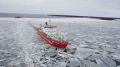 Das südafrikanische Forschungsschiff S.A. Agulhas II wird wieder zur Basis des Suchtrupps. (Bild: