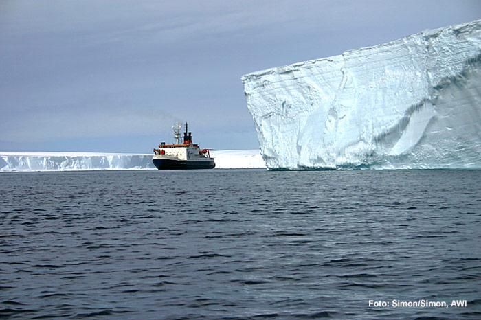 Polarstern zurück aus der Antarktis
