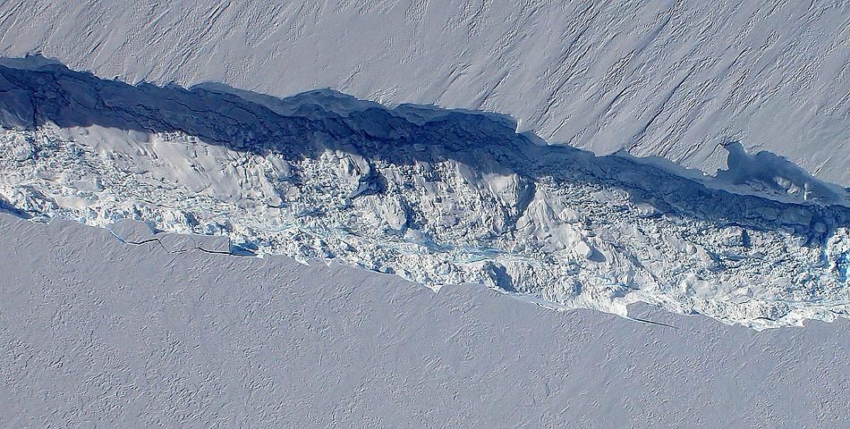 Riesiger Eisberg in der Antarktis